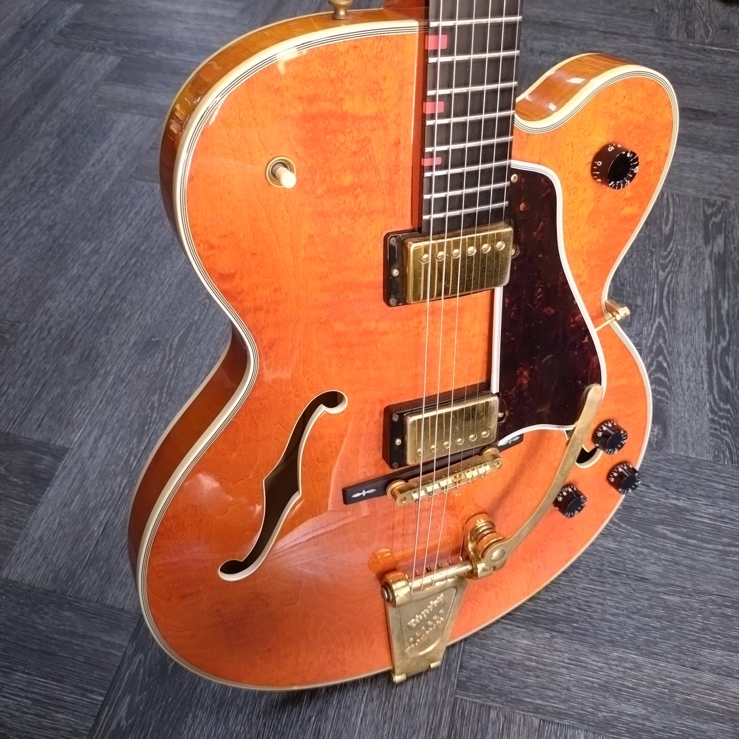 Gibson Chet Atkins Country Gentleman ~ Sunrise Orange [1989]