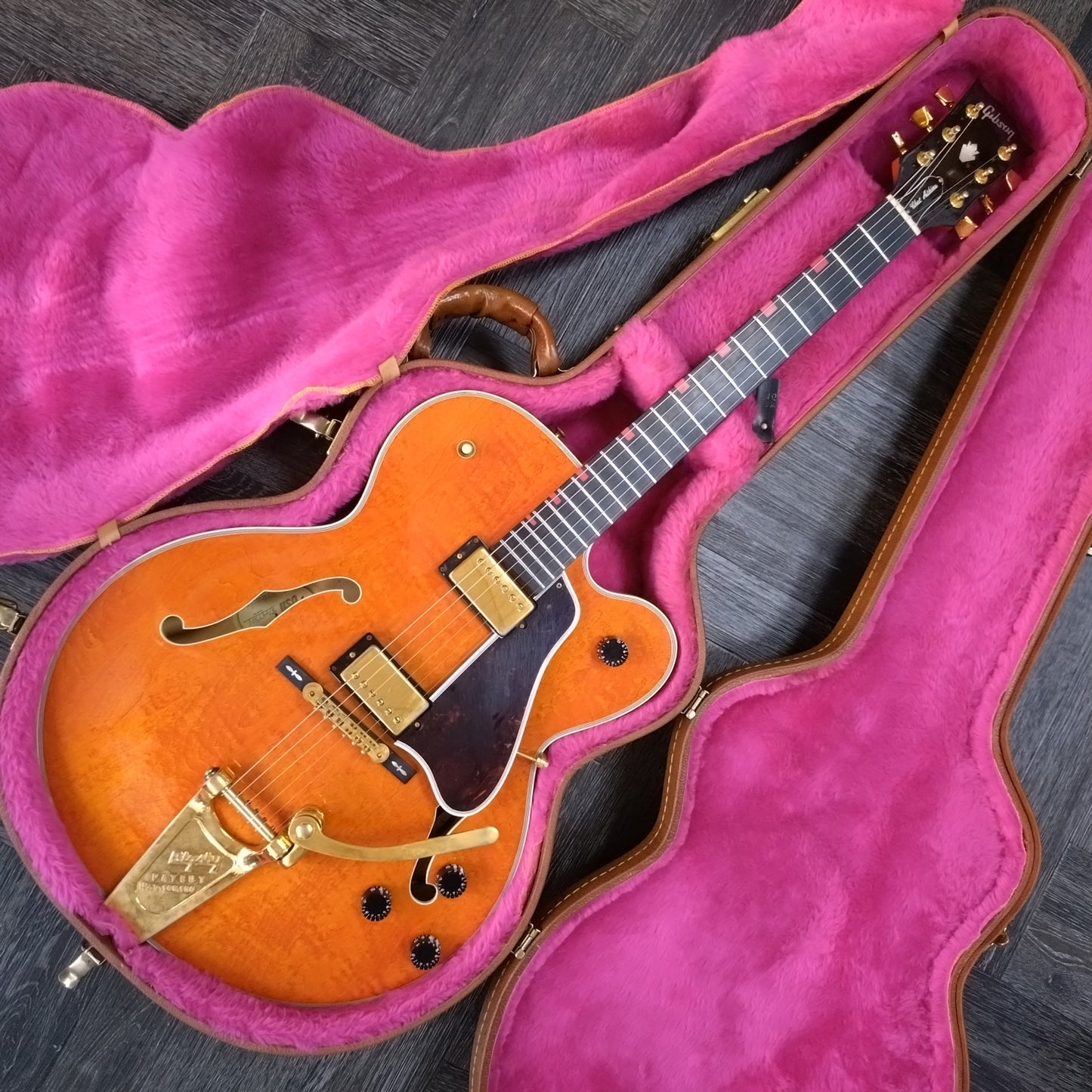 Gibson Chet Atkins Country Gentleman ~ Sunrise Orange [1989]
