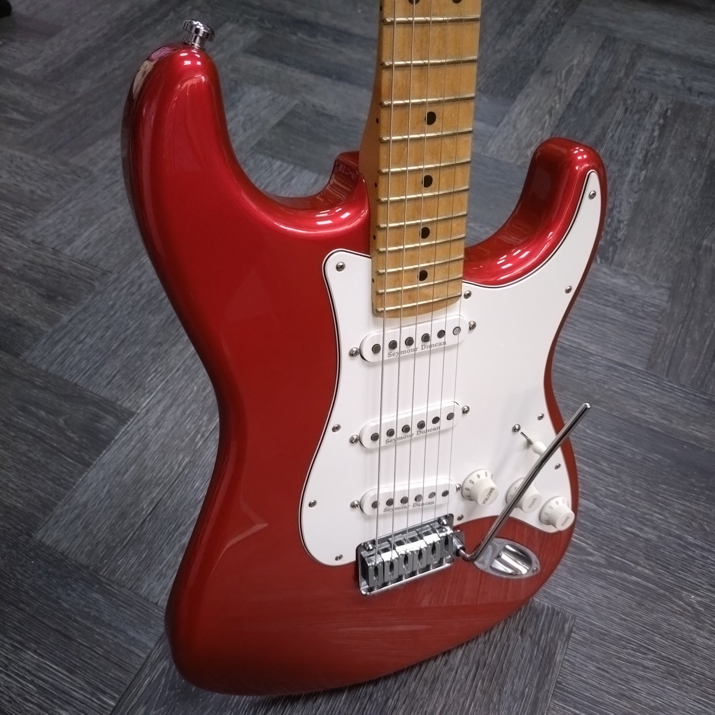 Fender USA Custom Stratocaster ~ Candy Apple Red [2019]