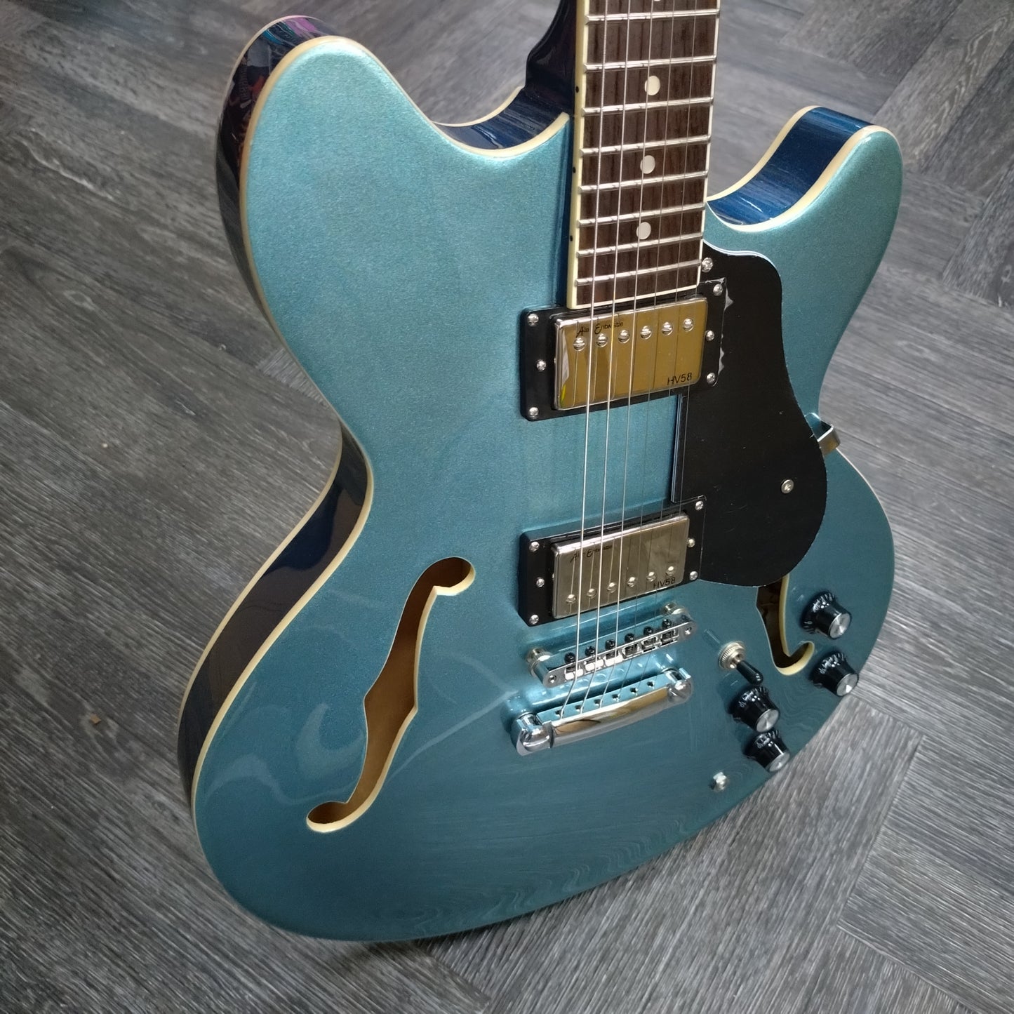 Revelation RT-45 Semi-Acoustic ~ Pelham Blue [2023]