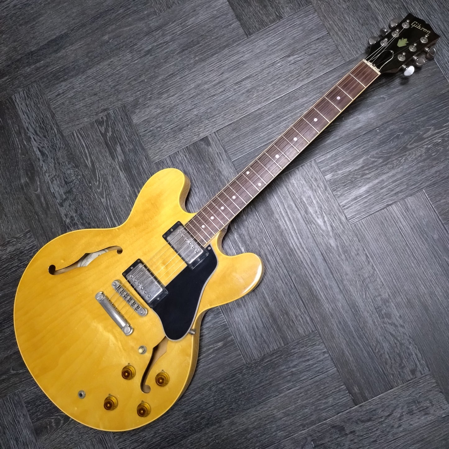 Gibson ES-335 Dot ~ Antique Natural [1987]