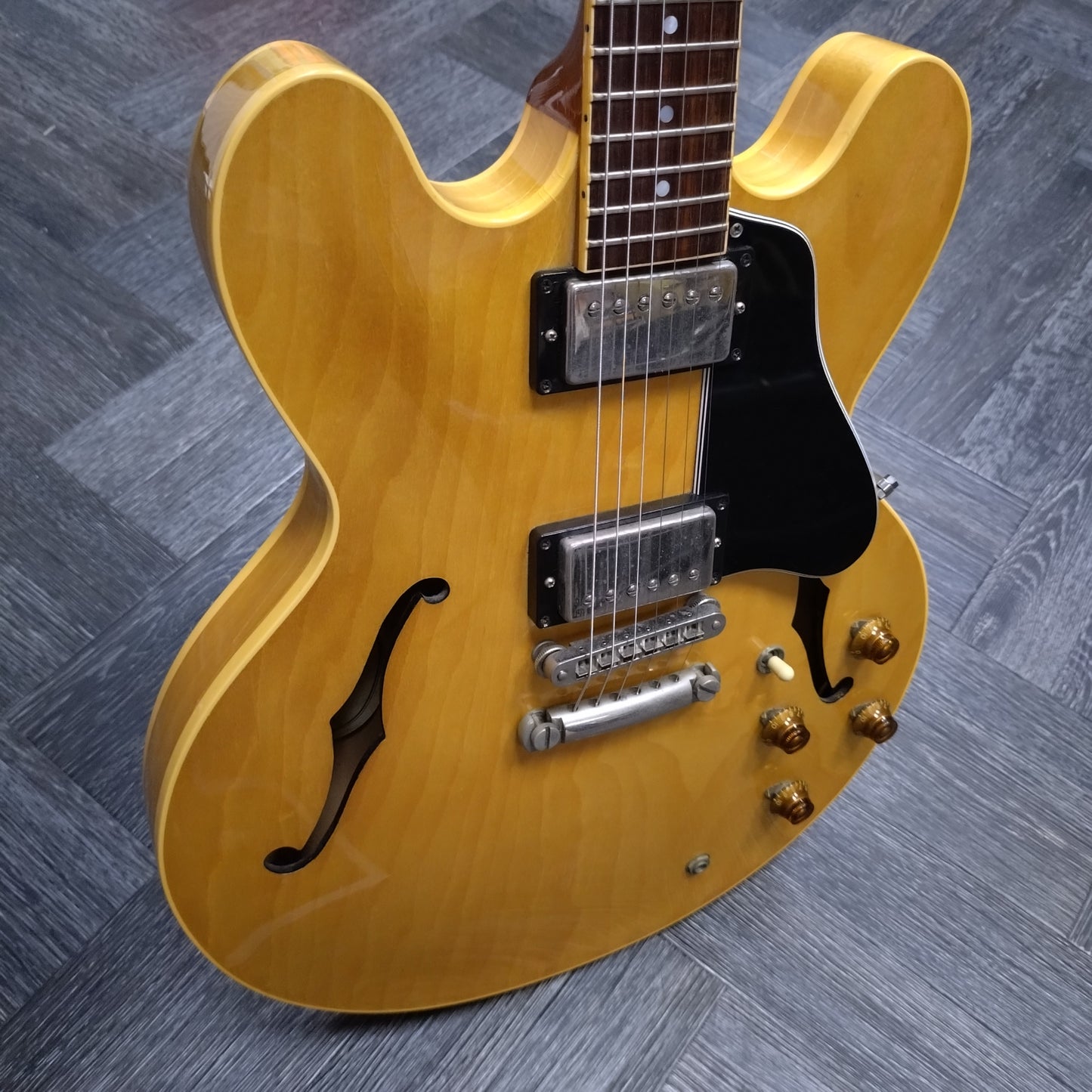 Gibson ES-335 Dot ~ Antique Natural [1987]