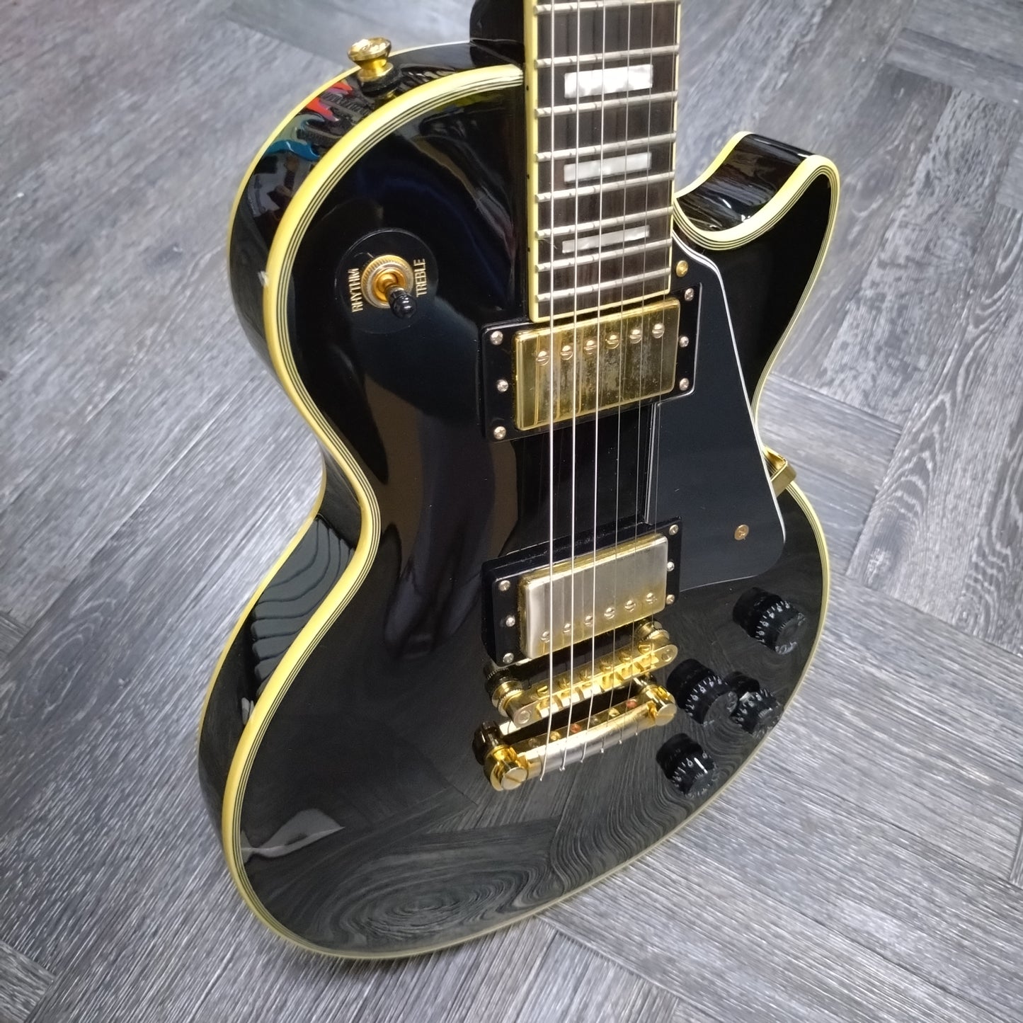 Epiphone Les Paul Custom Pro ~ Ebony [2018]