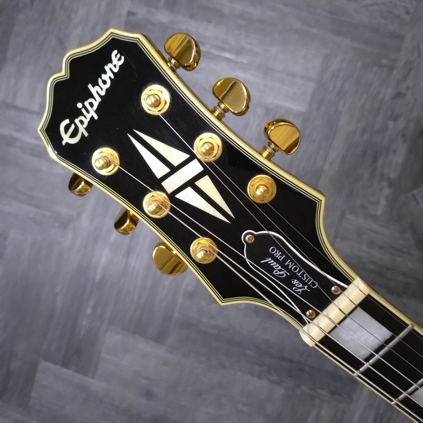 Epiphone Les Paul Custom Pro ~ Ebony [2018]