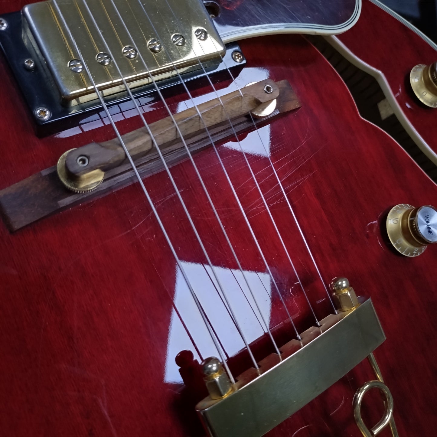 Epiphone Joe Pass Emperor II Pro ~ Wine Red [2015]