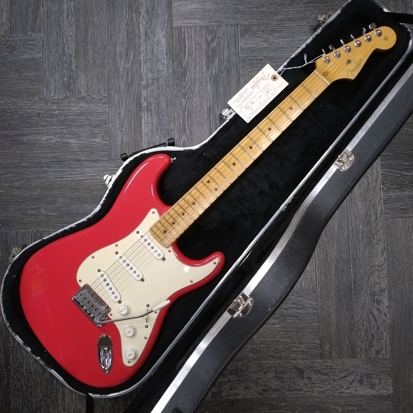 Fender American Series Stratocaster ~ Hot Rod Red [2000]