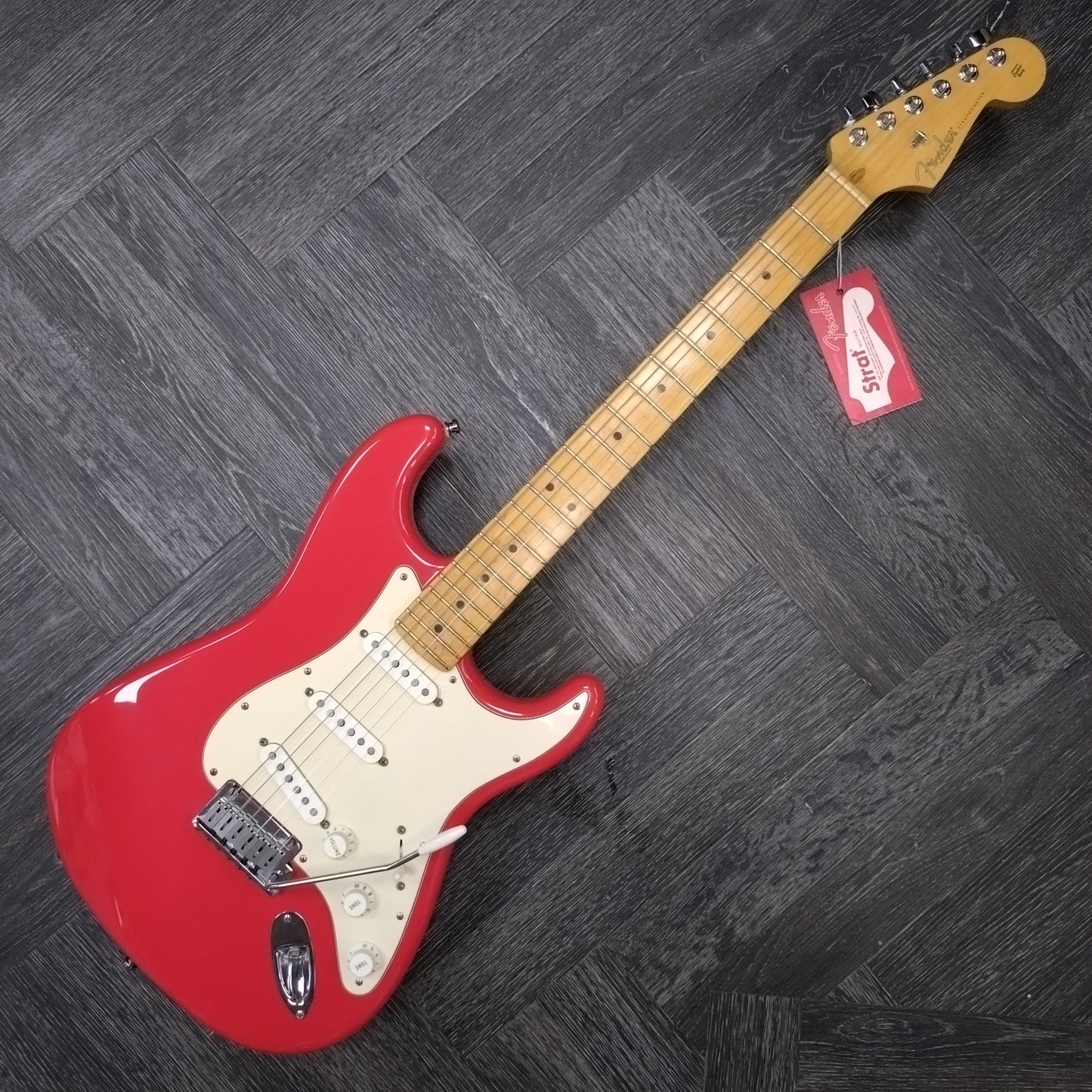 Fender American Series Stratocaster ~ Hot Rod Red [2000]
