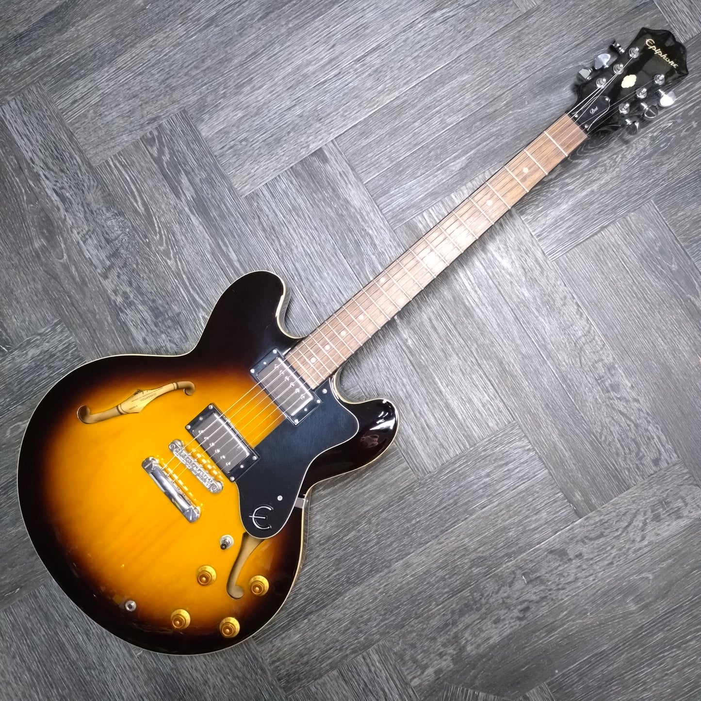 Epiphone Dot (Peerless Factory) ~ Vintage Sunburst [2009]