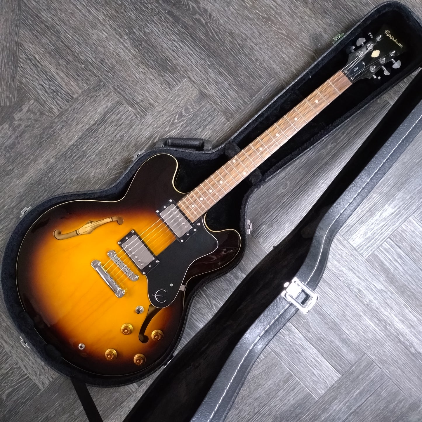 Epiphone Dot (Peerless Factory) ~ Vintage Sunburst [2009]