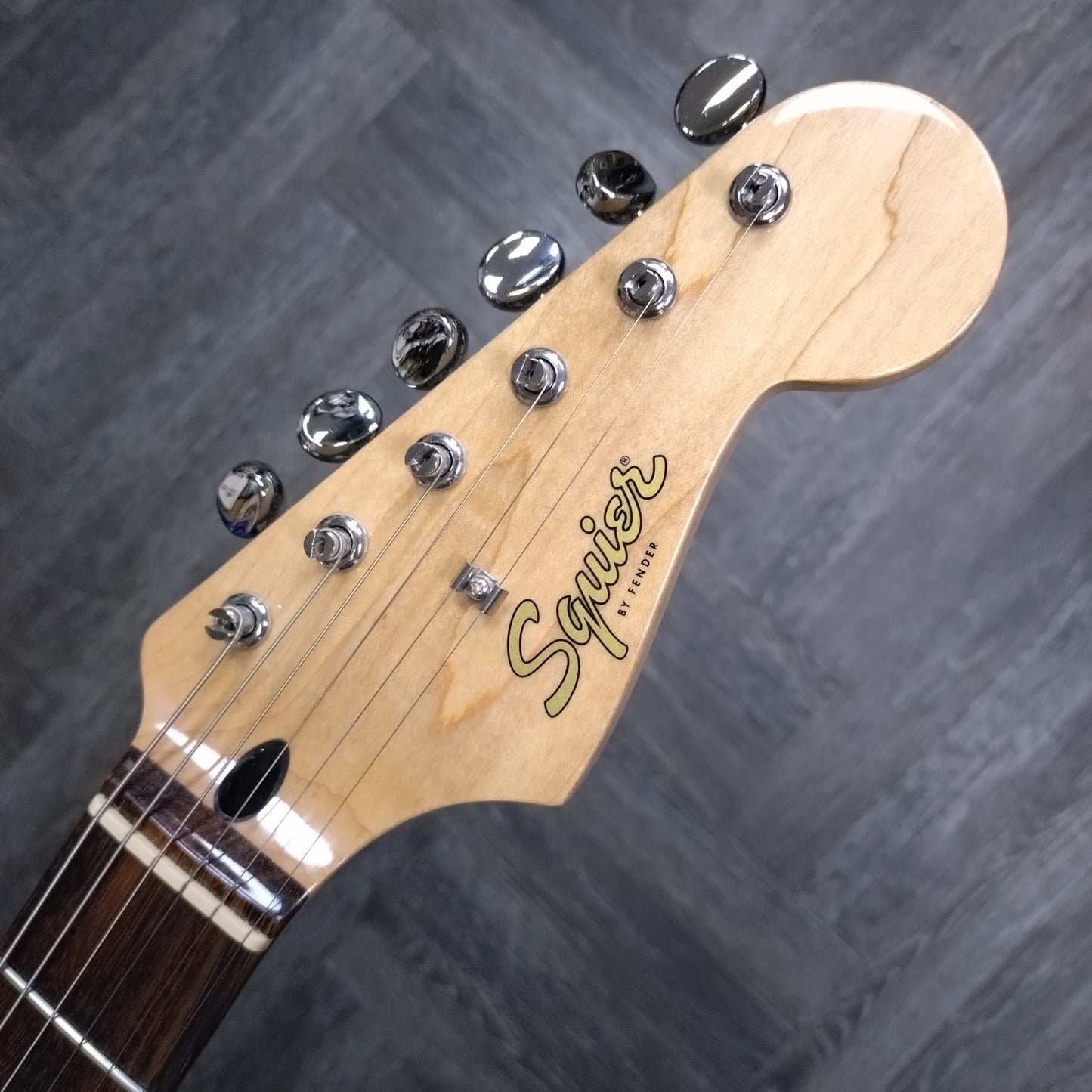 Squier Paranormal Custom Nashville Stratocaster ~ Chocolate 2-Colour Sunburst [2023]