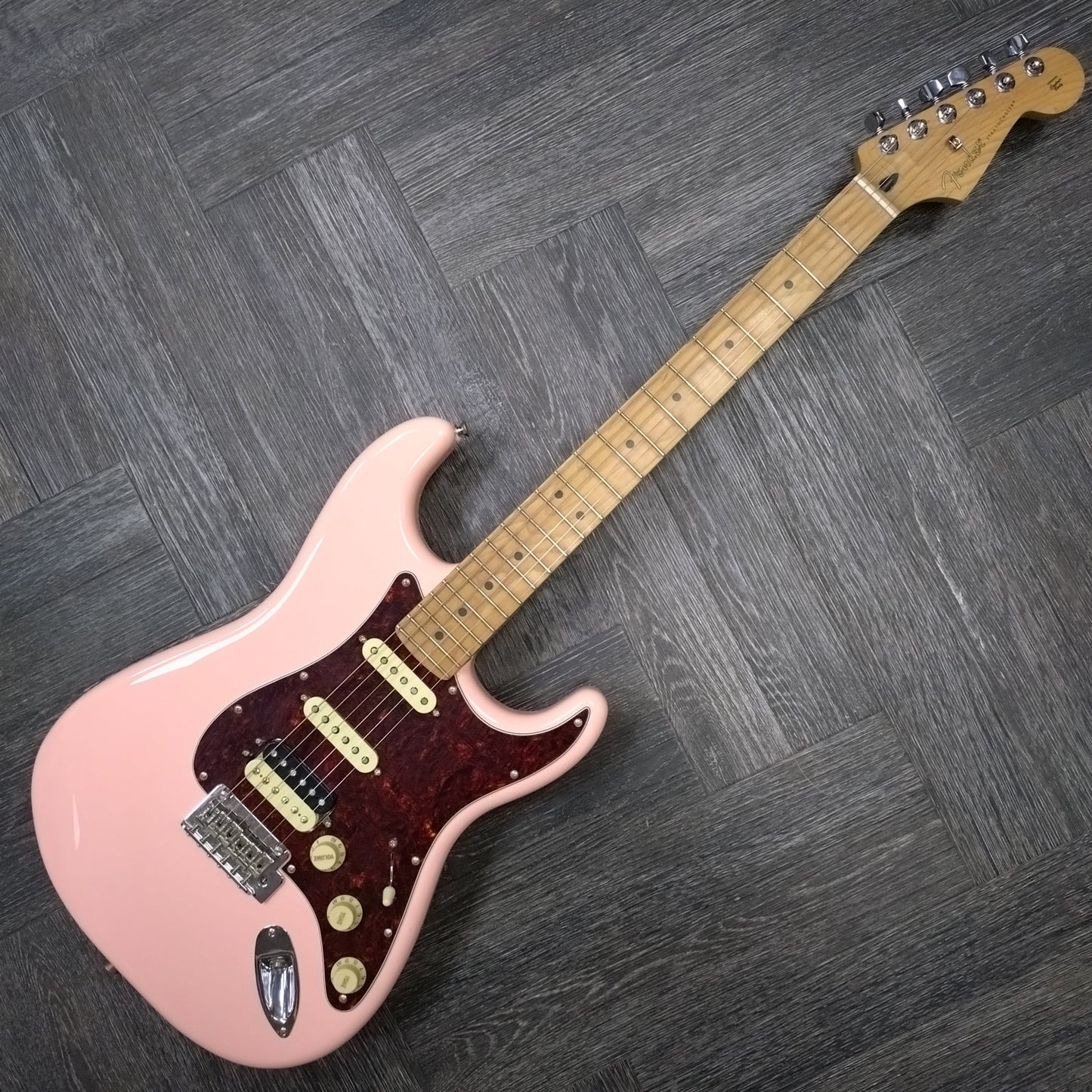 Fender Ltd Edition Player Stratocaster HSS ~ Shell Pink Roasted Maple [2024]
