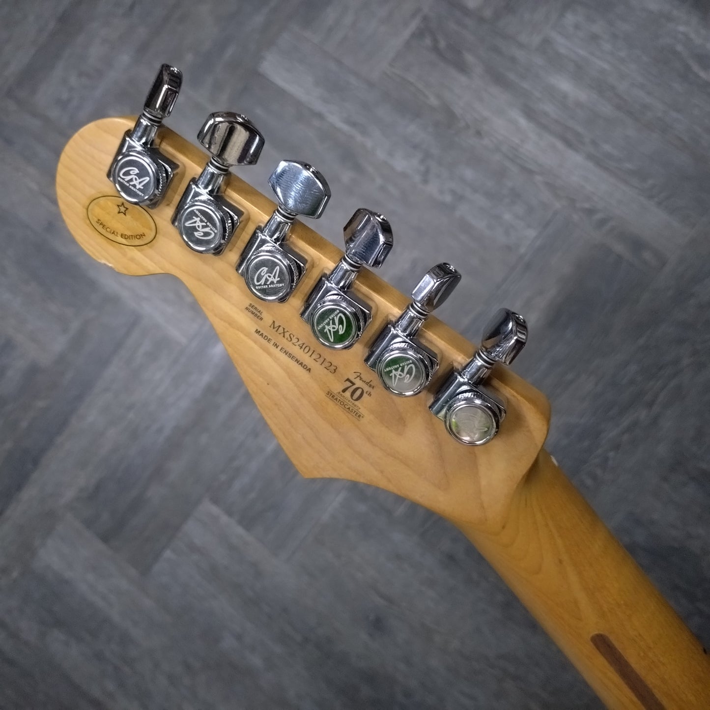 Fender Ltd Edition Player Stratocaster HSS ~ Shell Pink Roasted Maple [2024]