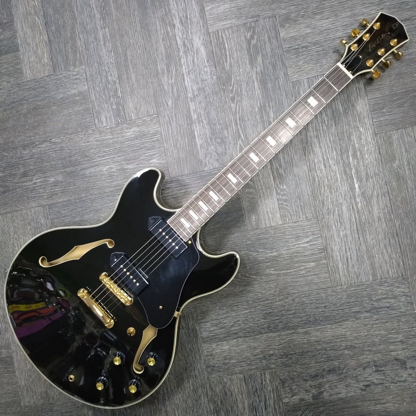 Sire Larry Carlton H7V Semi-Hollow ~ Black [2023]