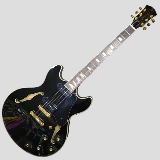 Sire Larry Carlton H7V Semi-Hollow ~ Black [2023]