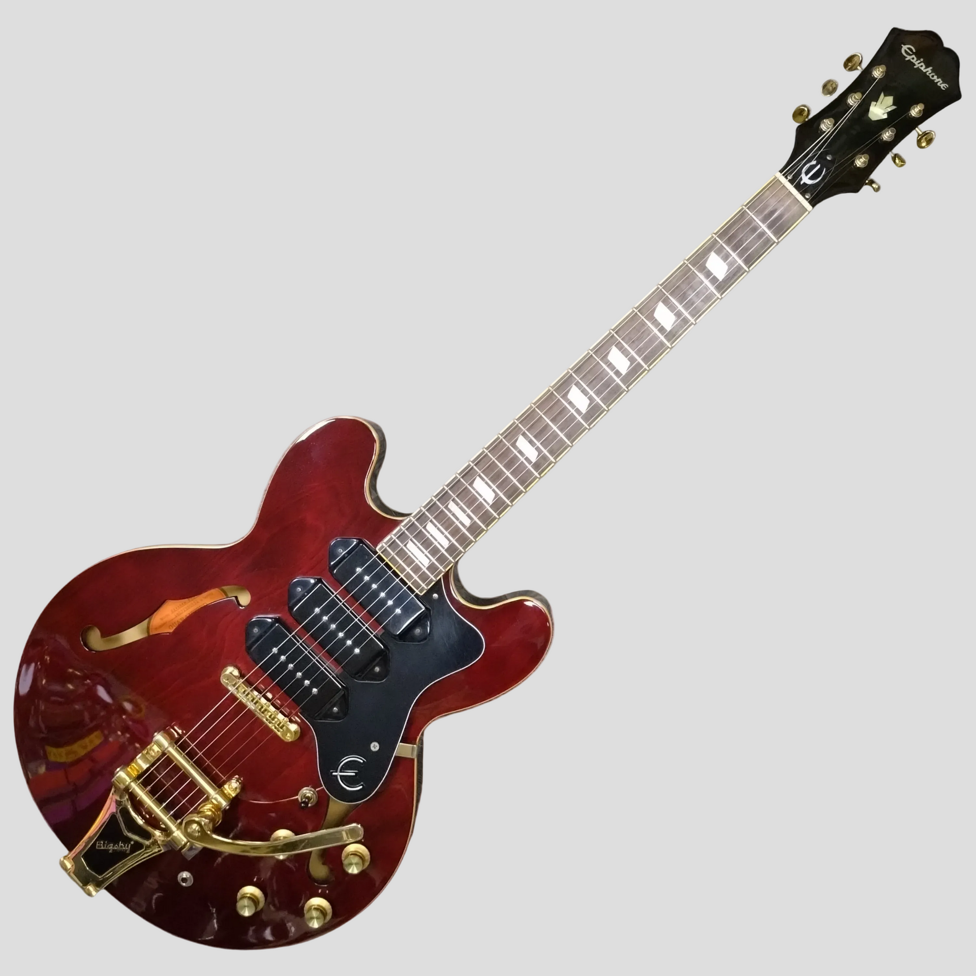 Epiphone Riviera Custom P-93 ~ Wine Red [2016] – Joanie's Music