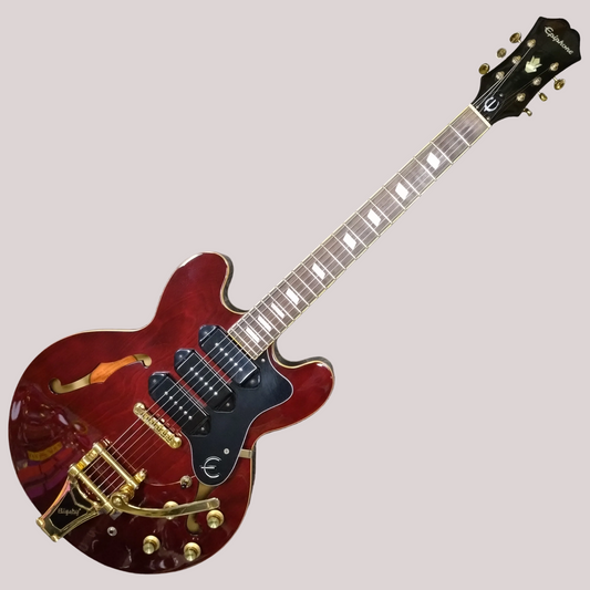 Epiphone Riviera Custom P-93 ~ Wine Red [2016]