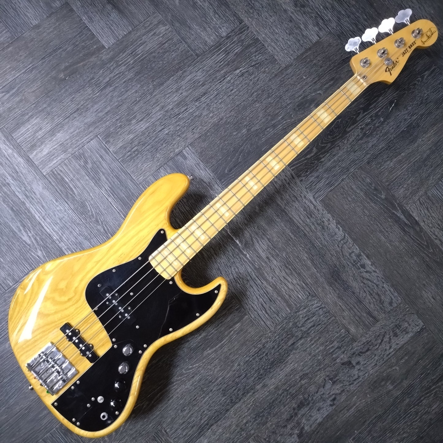 Fender Artist Series Marcus Miller Jazz Bass ~ Natural [2004]