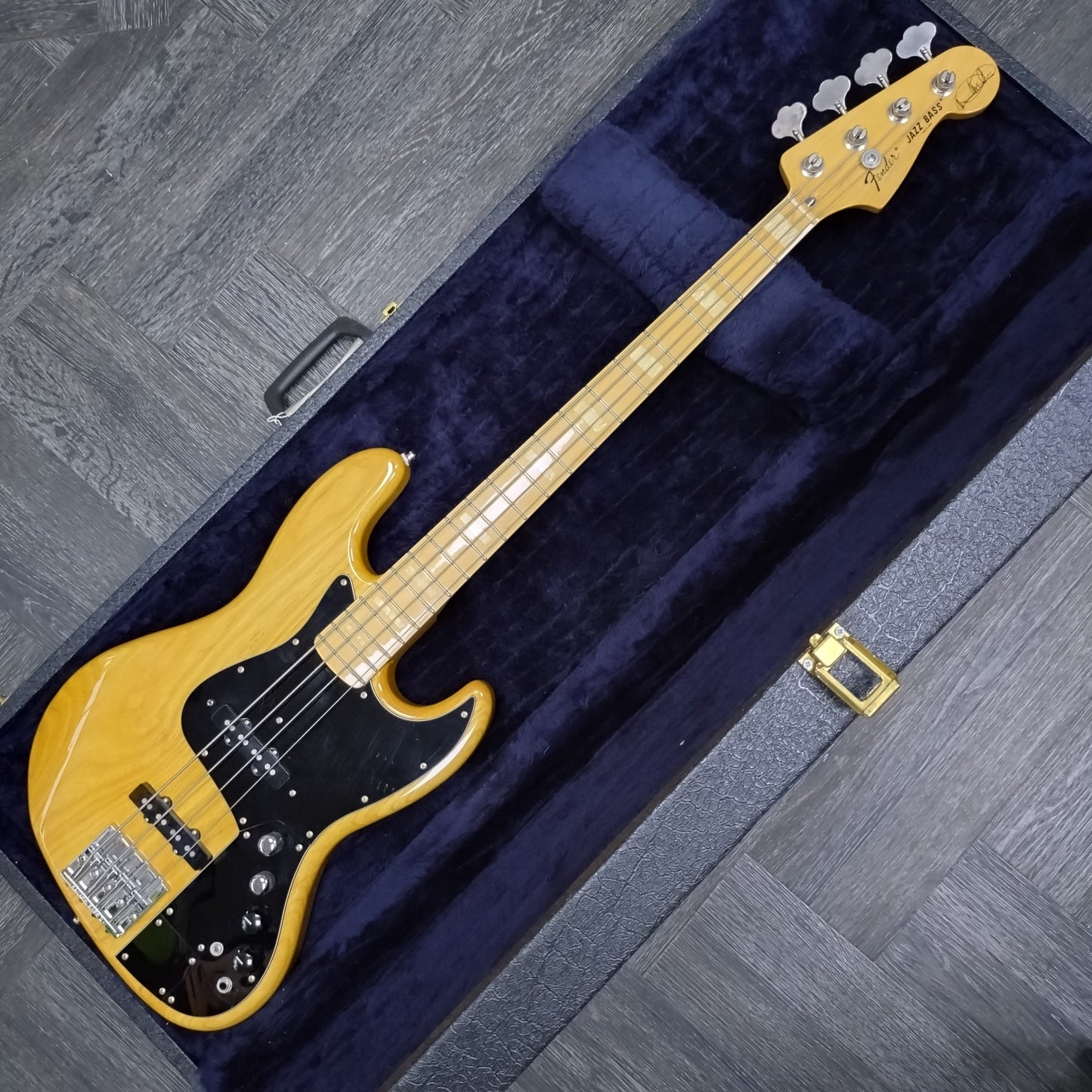 Fender Artist Series Marcus Miller Jazz Bass ~ Natural [2004]