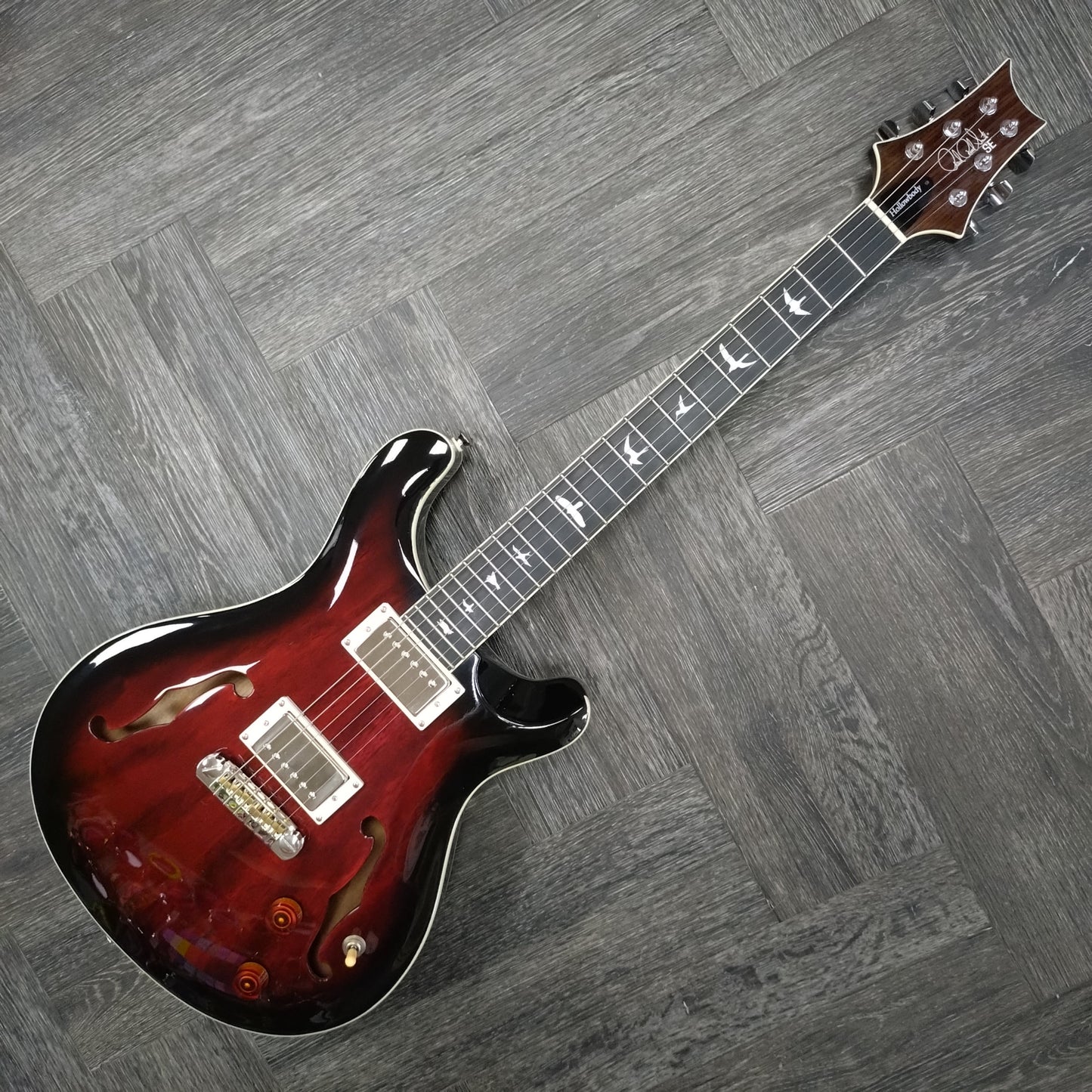 Paul Reed Smith SE Hollowbody Standard ~ Fire Red Burst [2021]