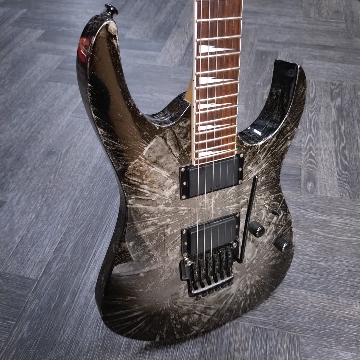 Ibanez RGR420EX ~ Silver Arctic Frost [2008]