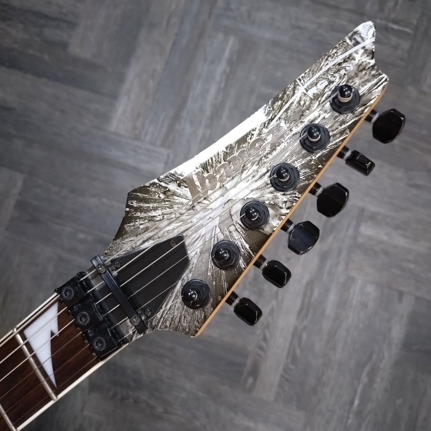 Ibanez RGR420EX ~ Silver Arctic Frost [2008]