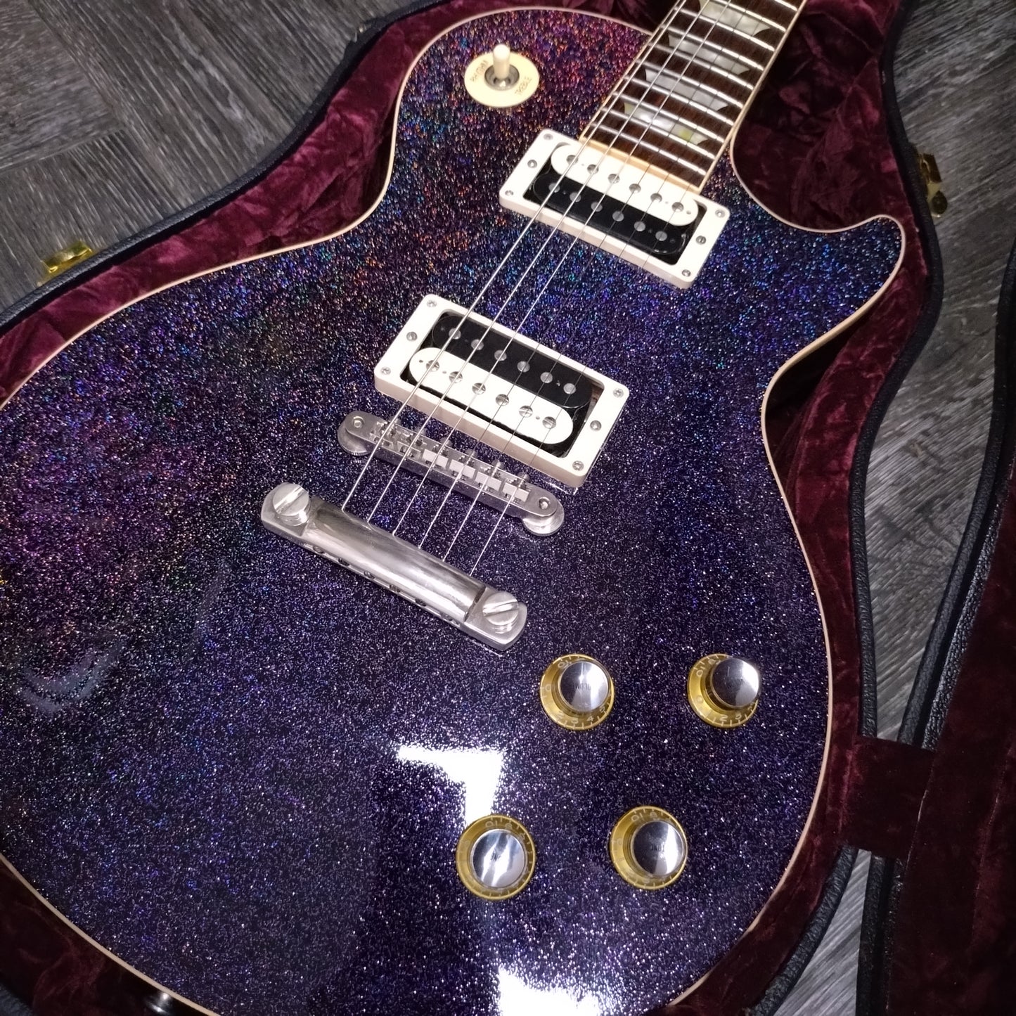 Gibson Custom Shop Les Paul Standard ~ Purple Sparkle [2008]