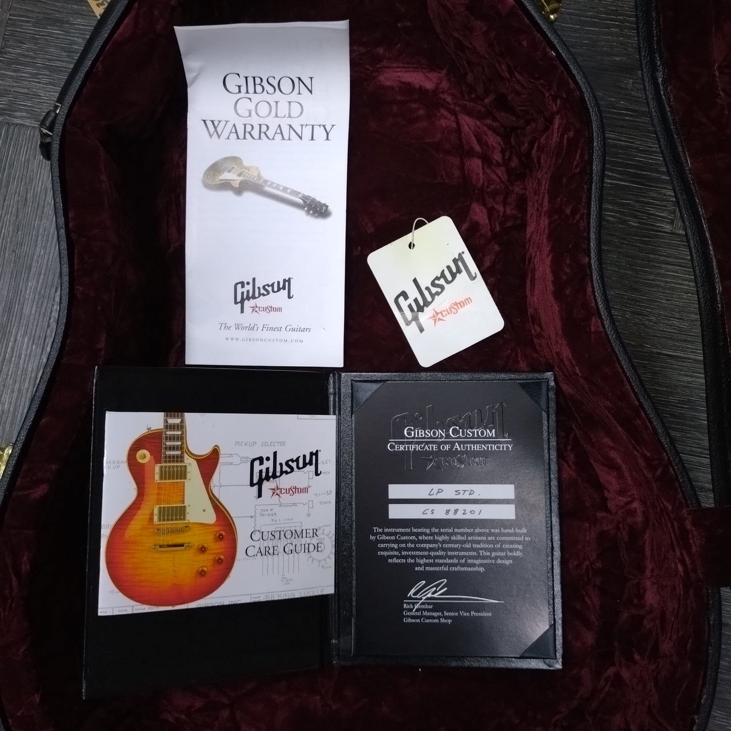 Gibson Custom Shop Les Paul Standard ~ Purple Sparkle [2008]