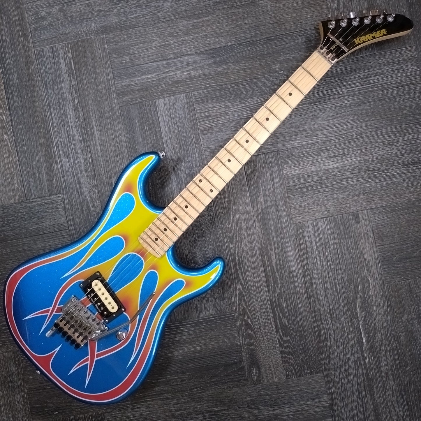 Kramer Baretta Hot Rod ~ Blue Sparkle Flame [2021]