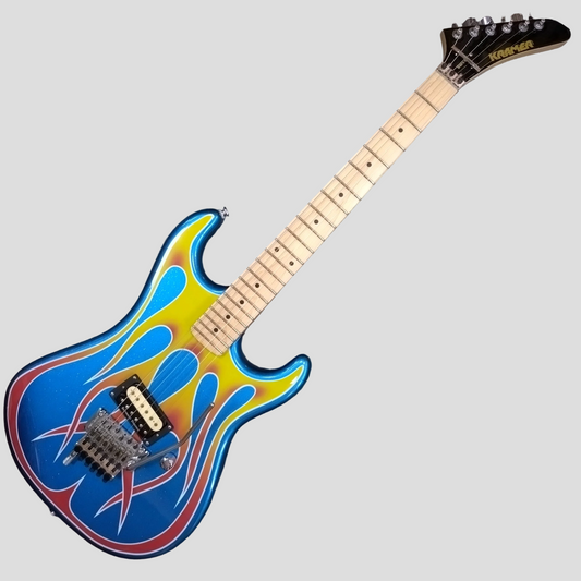 Kramer Baretta Hot Rod ~ Blue Sparkle Flame [2021]