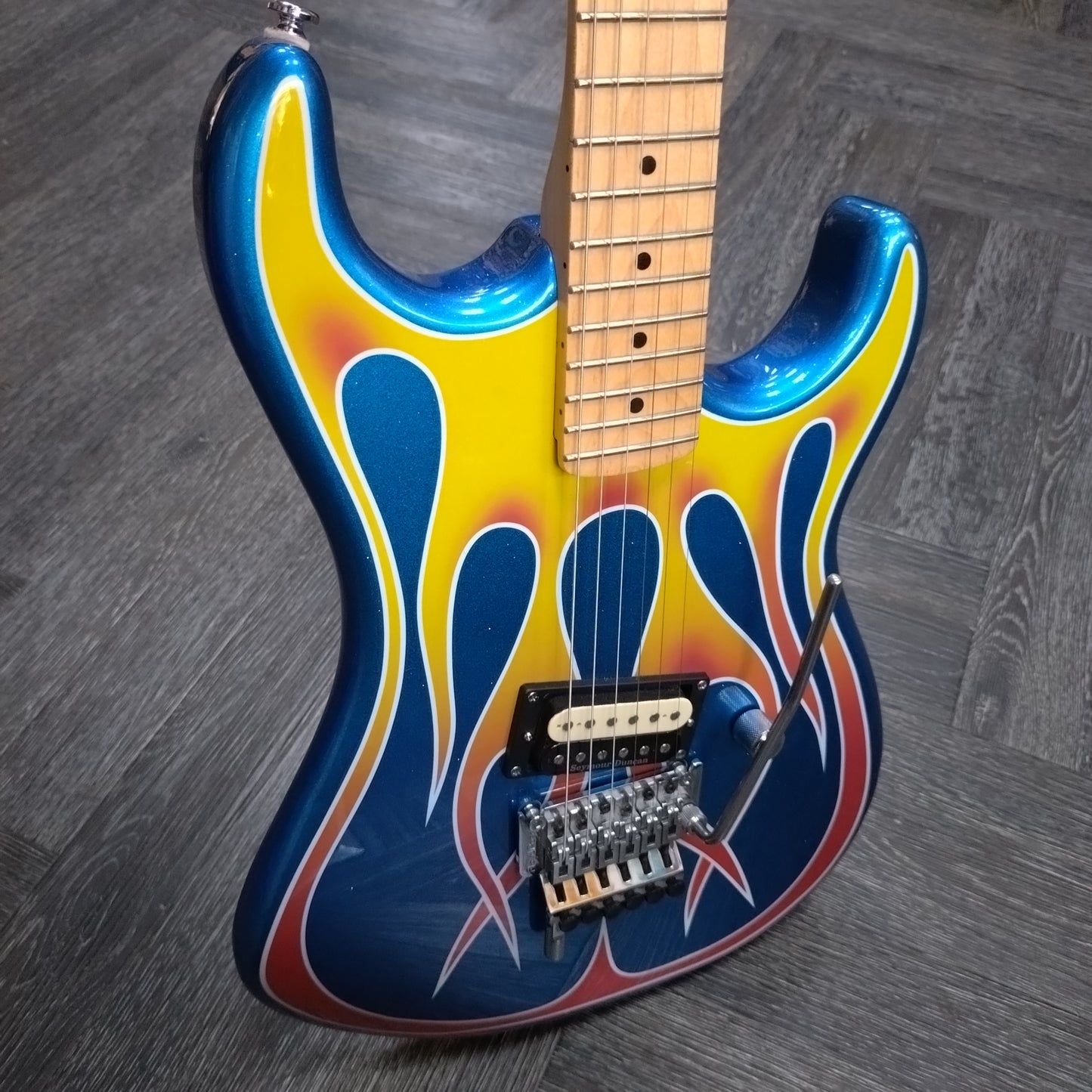 Kramer Baretta Hot Rod ~ Blue Sparkle Flame [2021]