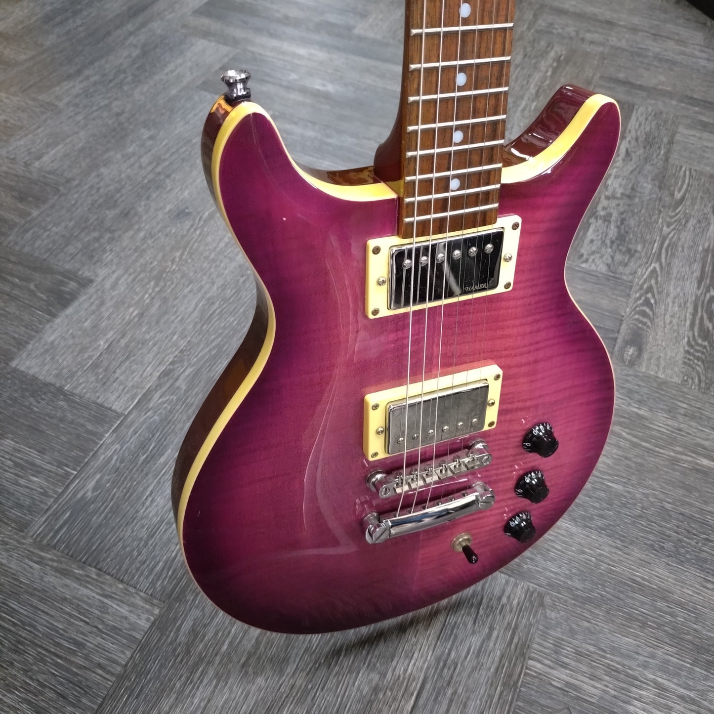 Hamer XT Series Archtop ~ Purple Sunburst [2006]