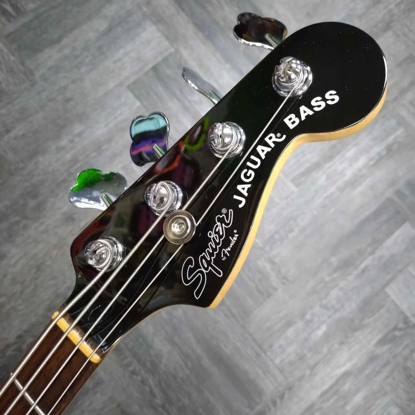 Squier Vintage Modified Jaguar Bass Special ~ Black [2016]