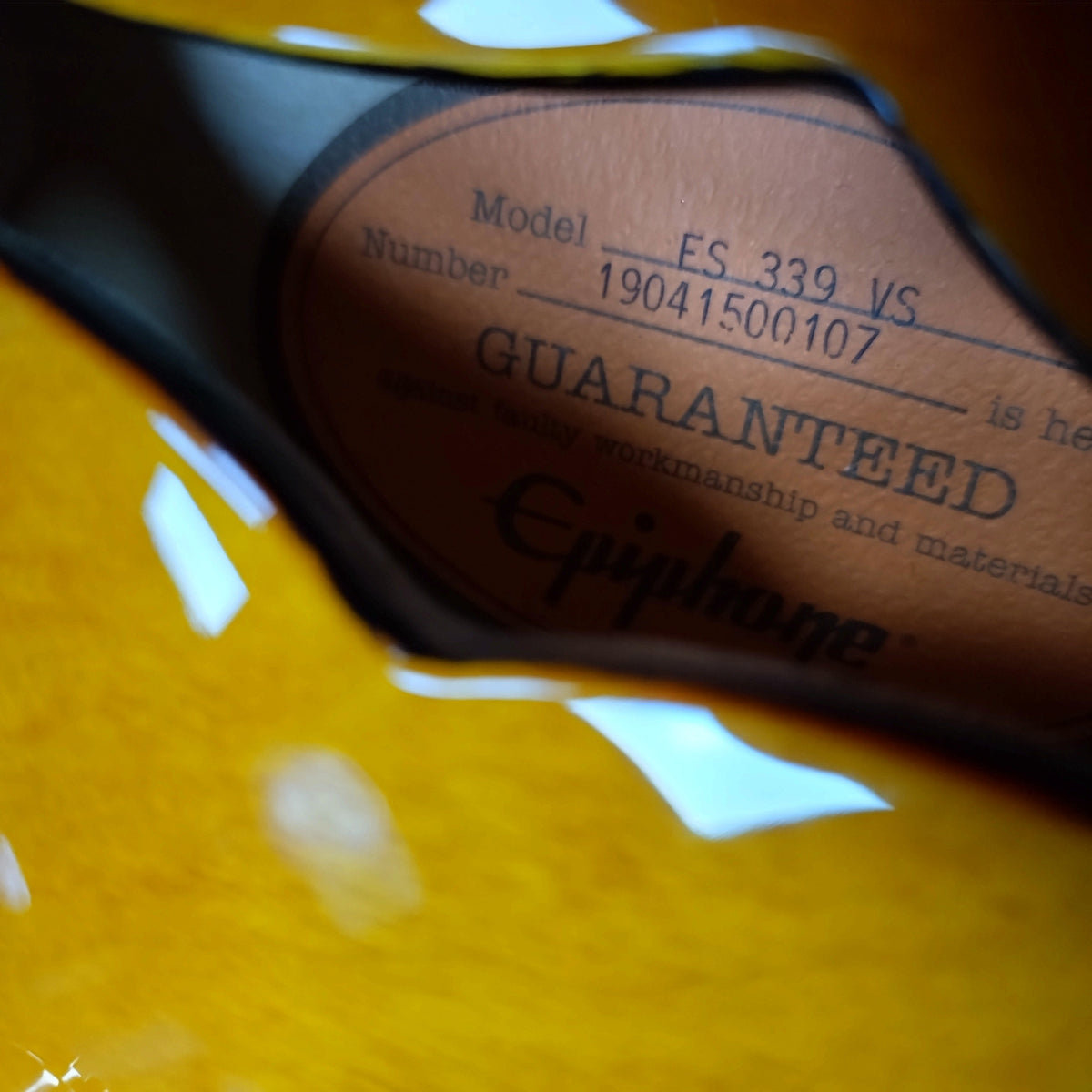 Epiphone ES-339 PRO ~ Vintage Sunburst [2019]
