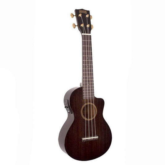 Mahalo Hano Electro Concert Ukulele - Black