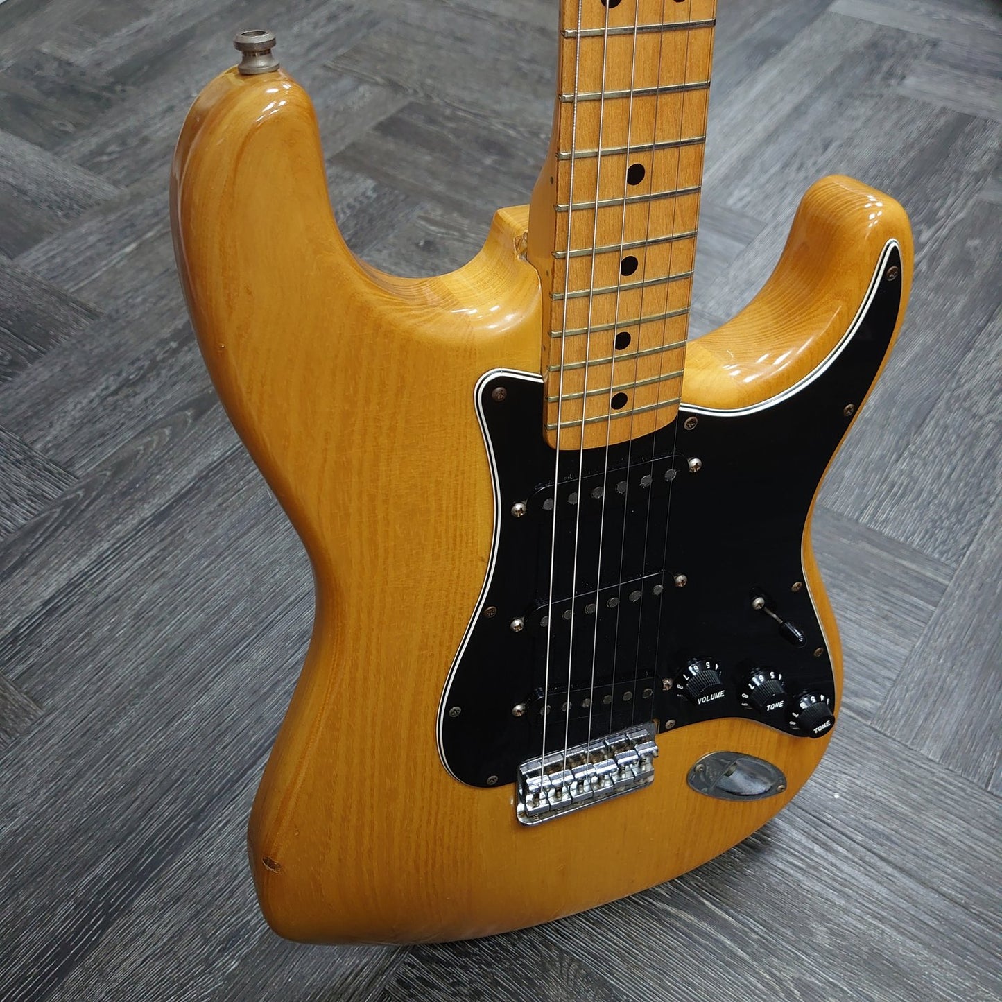 Fender Stratocaster Hardtail ~ Natural MN [1976]