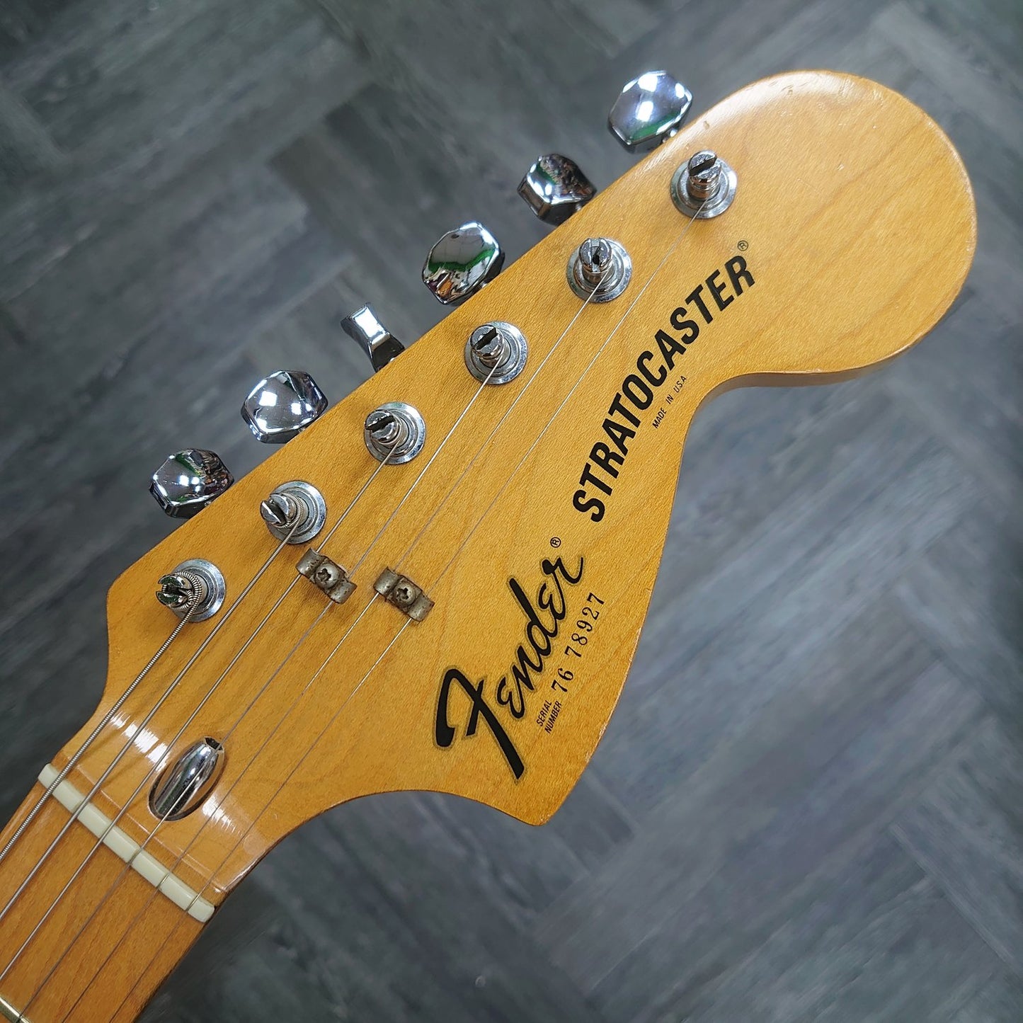 Fender Stratocaster Hardtail ~ Natural MN [1976]