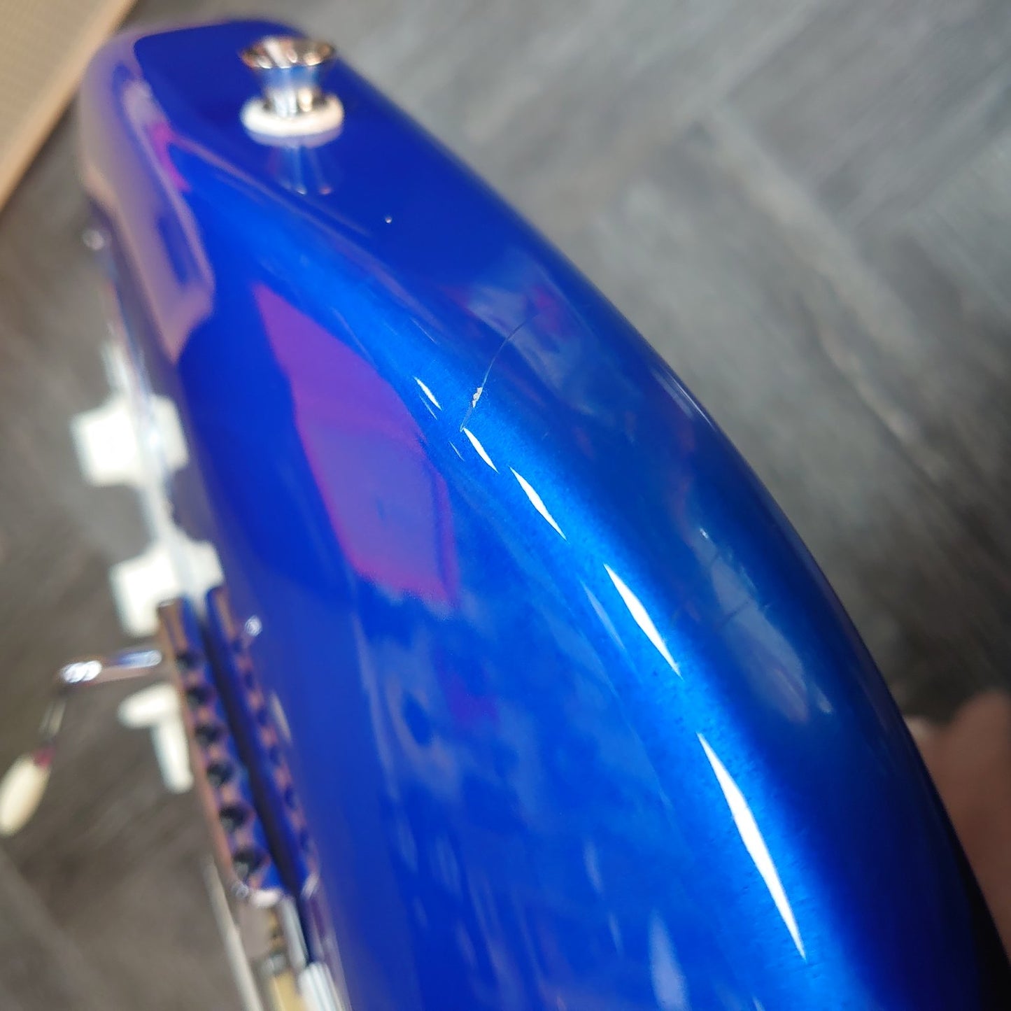 Fender American Series Stratocaster MN - Chrome Blue [2005]