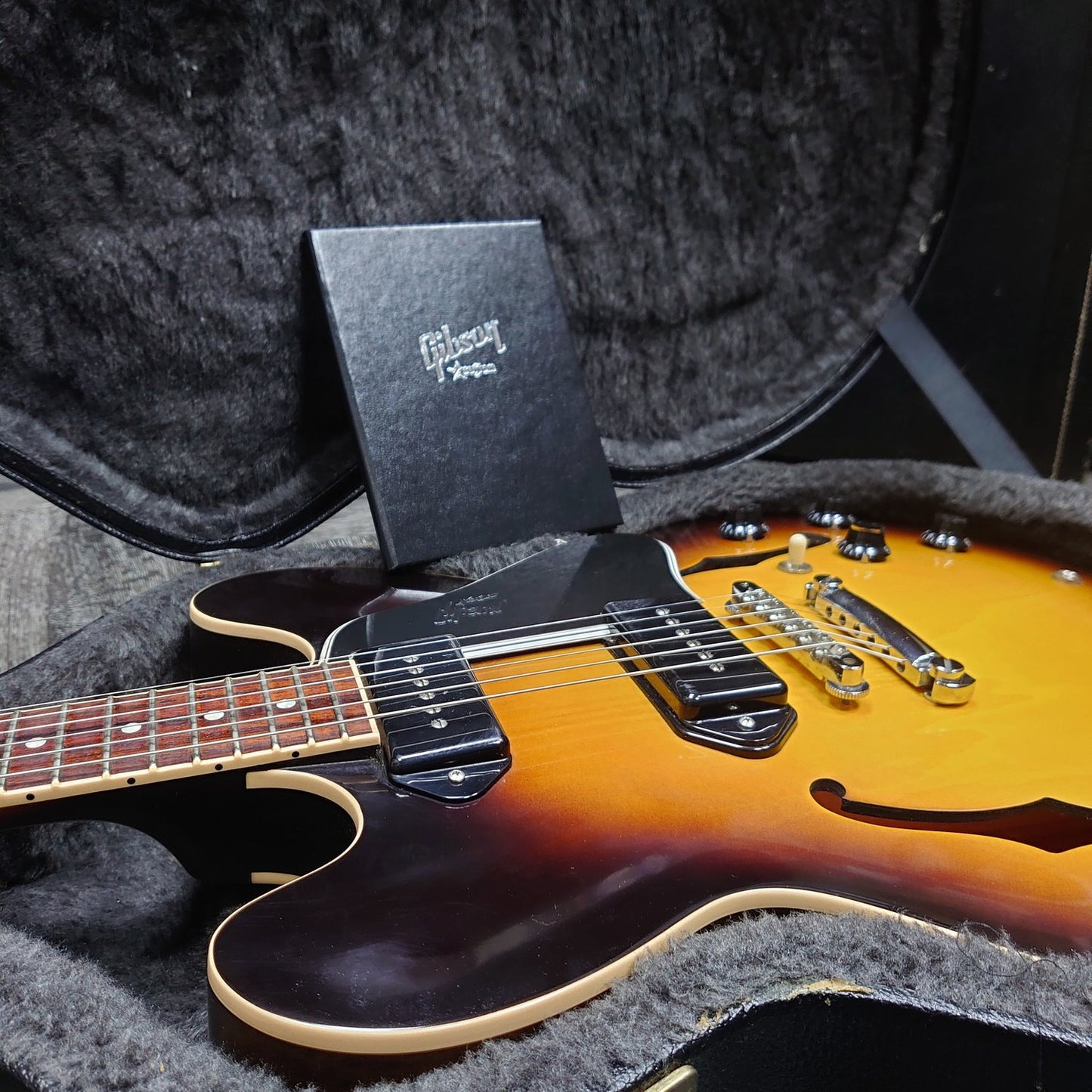 Gibson Custom Shop ES-335 P90 ~ Vintage Sunburst [2012]