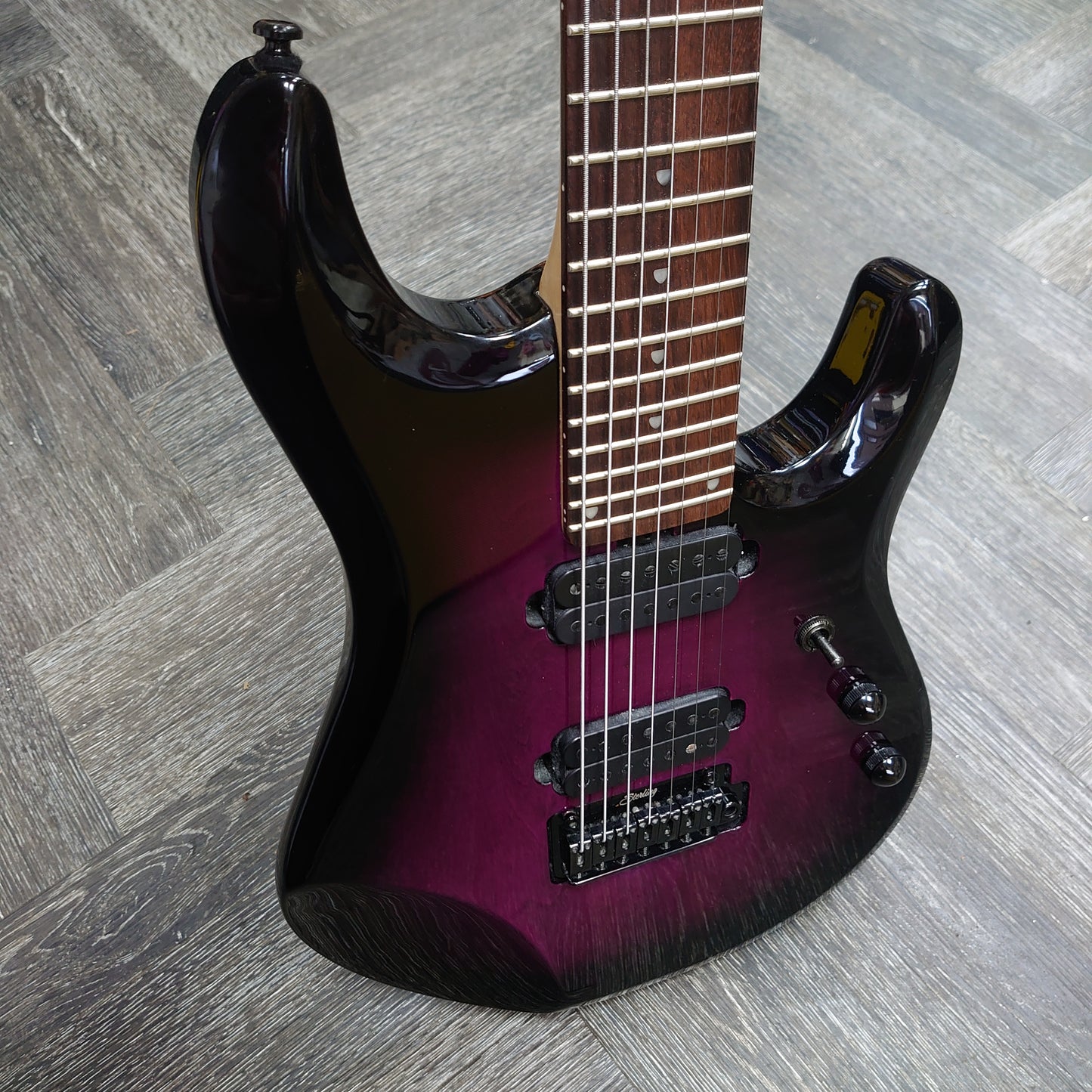 Sterling by MusicMan JP70 ~ Translucent Purple Burst [2015]