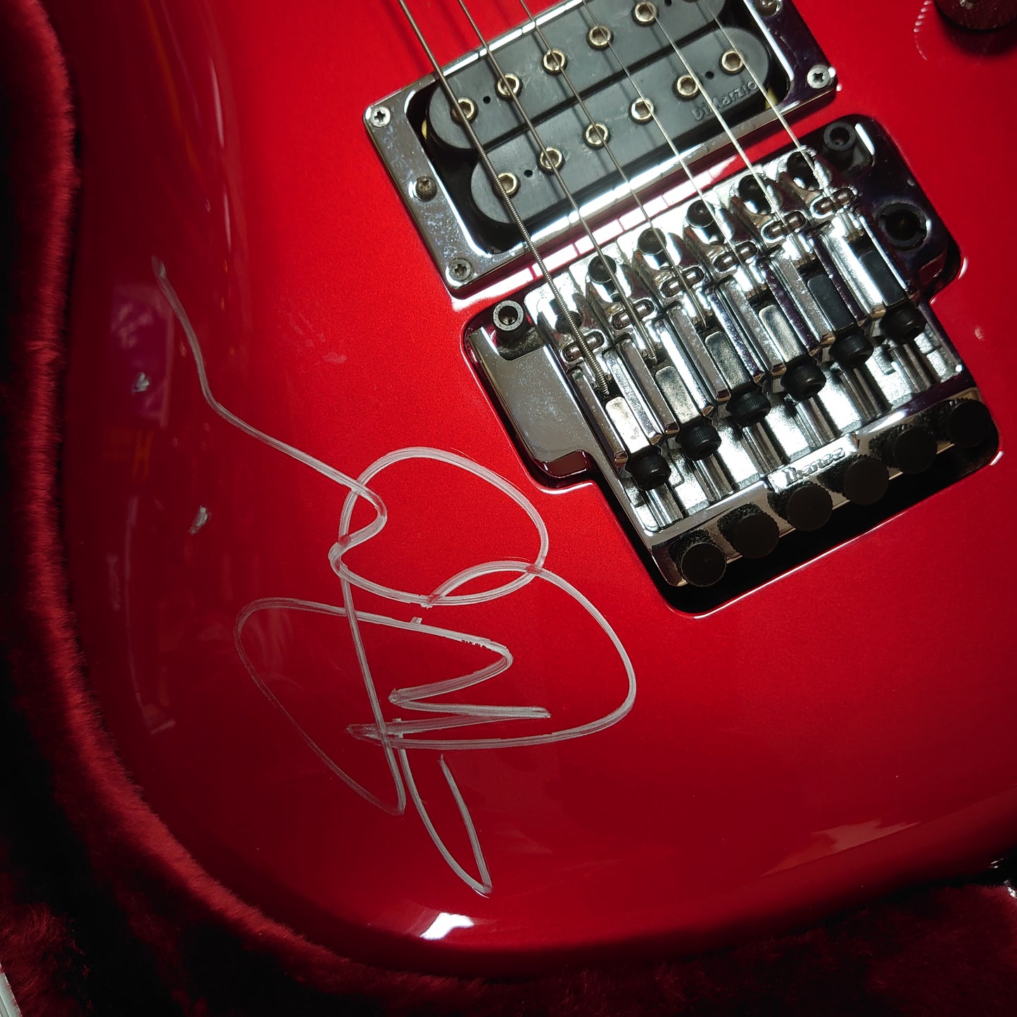 Ibanez JS1200 ~ Candy Apple SIGNED [2006]
