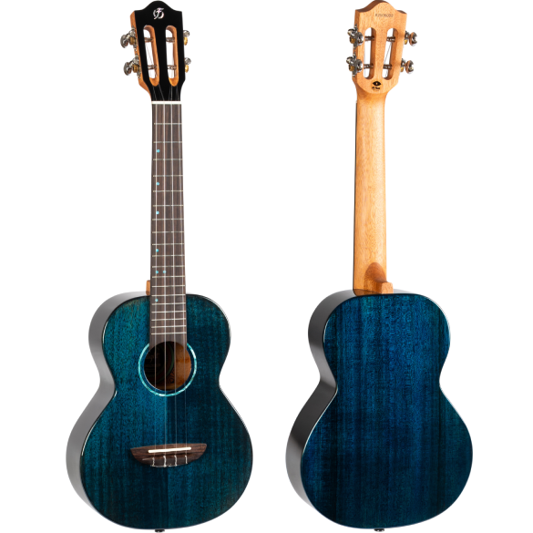 Flight Iris Tinta Tenor Ukulele ~ Transparent Blue