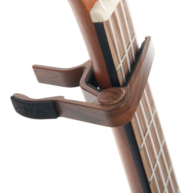 Kala Ukulele Capo ~ Walnut