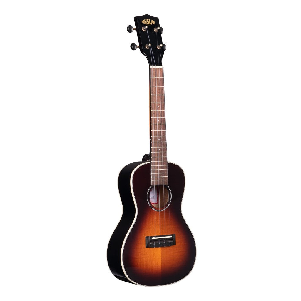 Kala Flamed Maple Concert Ukulele ~ Tobacco Burst