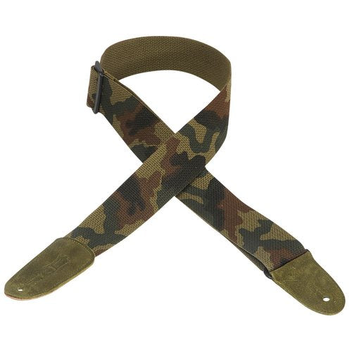 LEVY'S MC8 GUITAR STRAP - CAMO