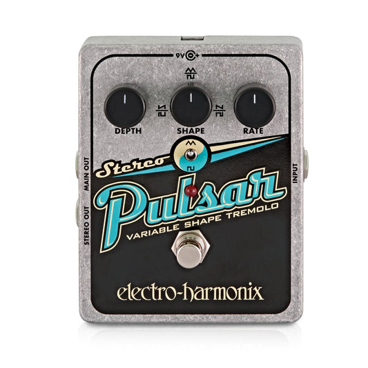 Electro-Harmonix Stereo Pulsar Variable Shape Analog Tremolo