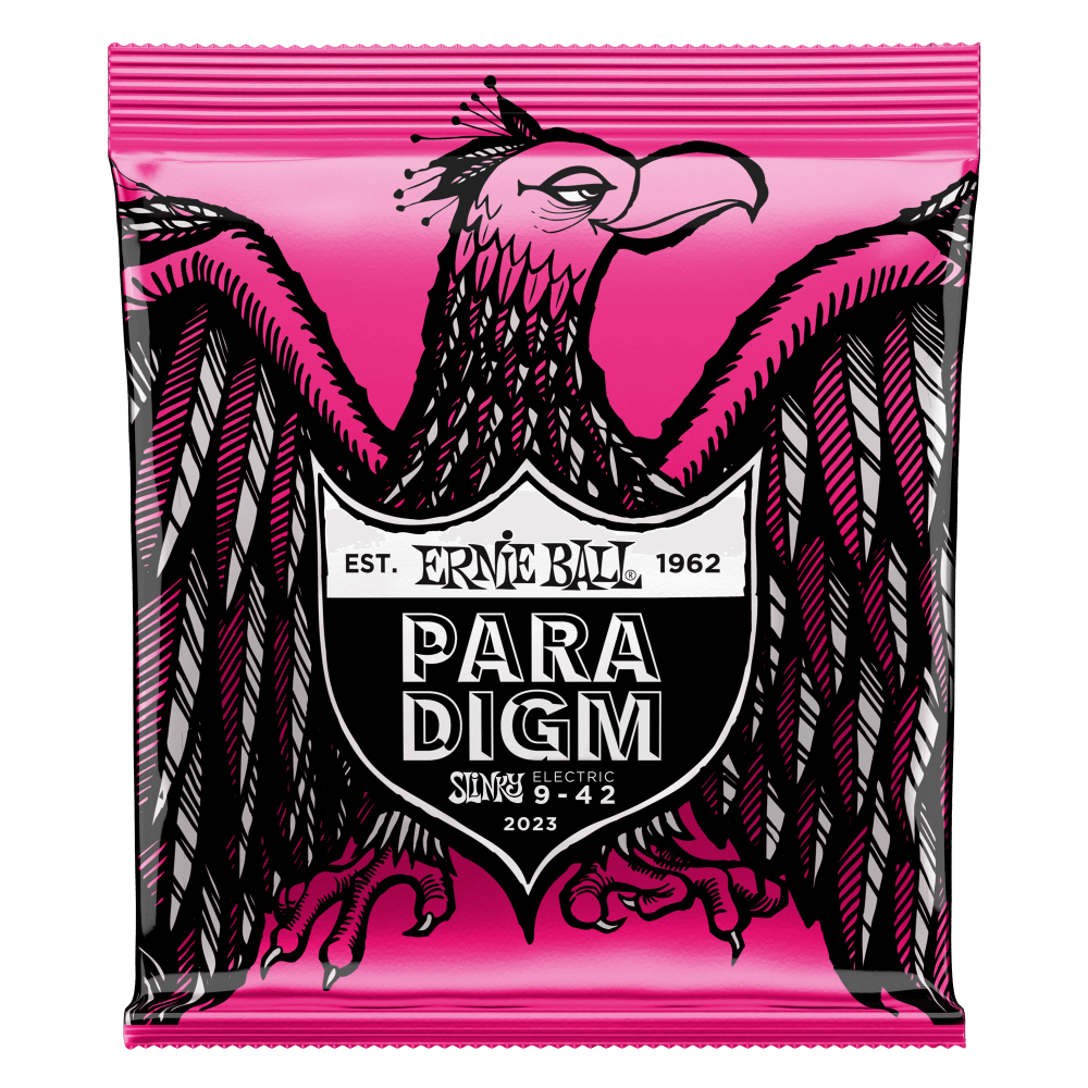 ERNIE BALL SUPER SLINKY PARADIGM ELECTRIC GUITAR STRINGS 9-42 GAUGE