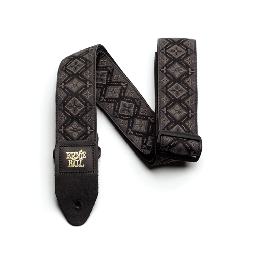 ERNIE BALL REGAL BLACK JACQUARD GUITAR STRAP