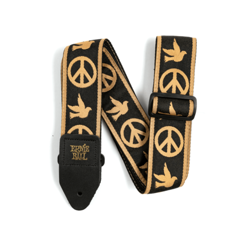 ERNIE BALL PEACE LOVE DOVE JACQUARD STRAP