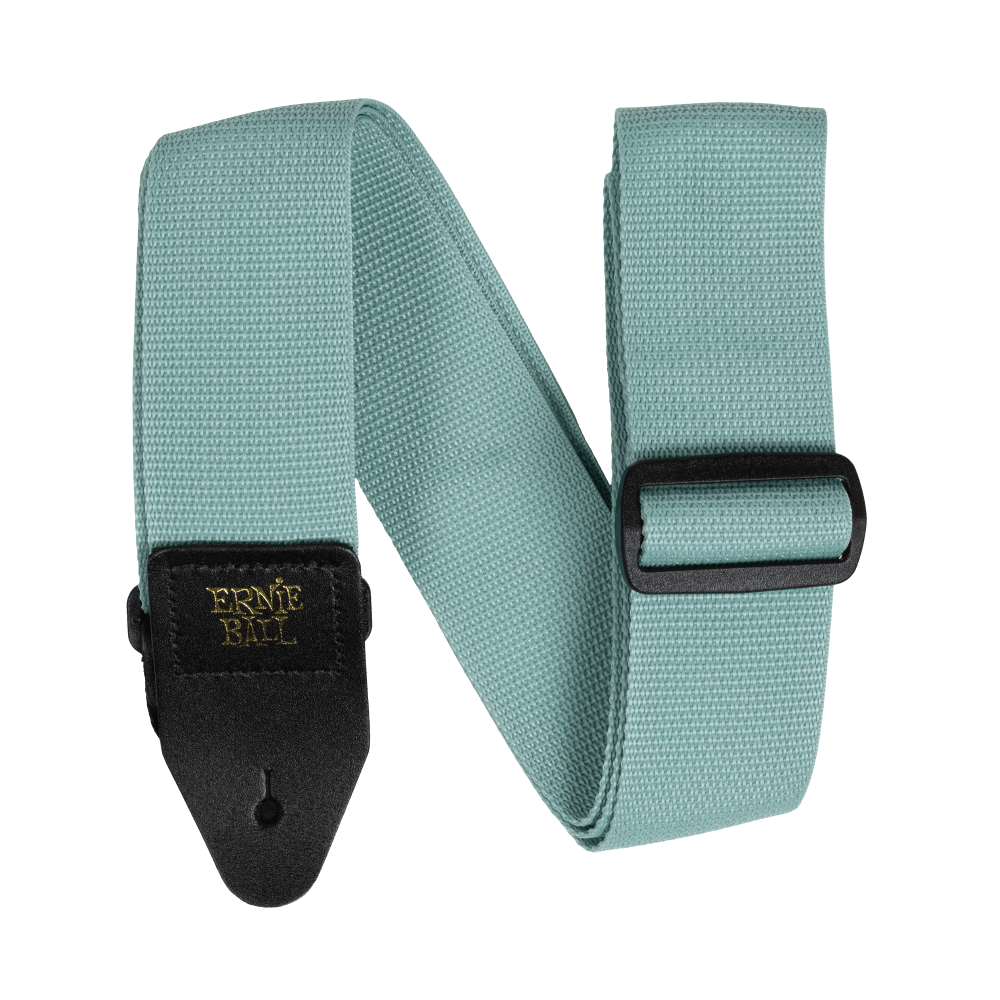 Ernie Ball Tidal Green Polypro Guitar Strap