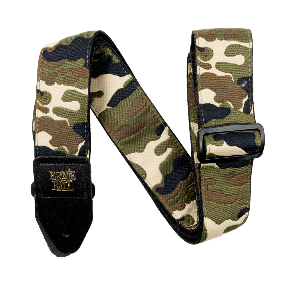 ERNIE BALL VINTAGE CAMO JACQUARD GUITAR STRAP
